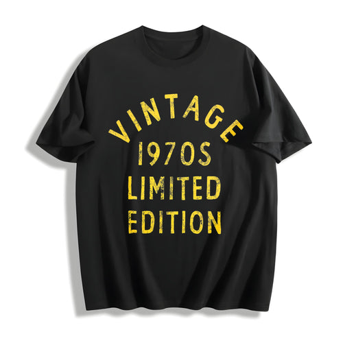 1970s Edition Funny Cool 1970 Theme Classic For Guys Cotton product image 1