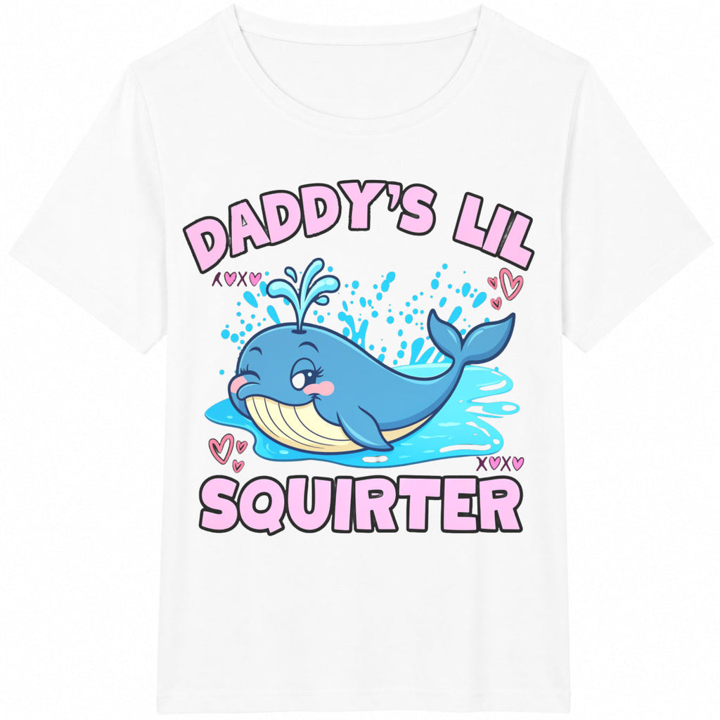 Funny Daddy's Lil Squirter Embarrassing Meme Cotton T-Shirt product image 2