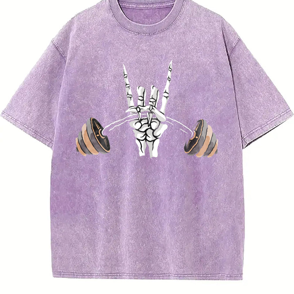 Gym Motivation Vintage Washed T-Shirt product image 6
