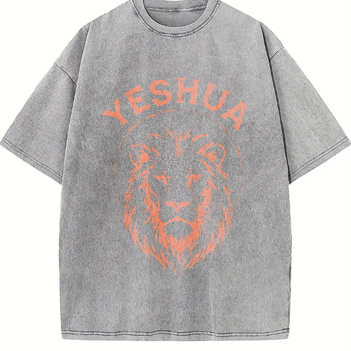 Yeshua Lion Vintage Washed T-Shirt product image 5
