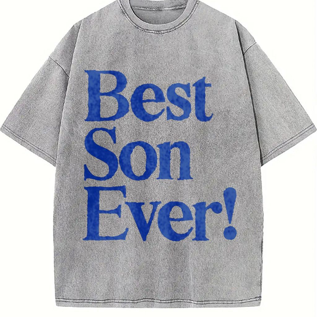 Best Son Ever Vintage Washed T-Shirt product image 5