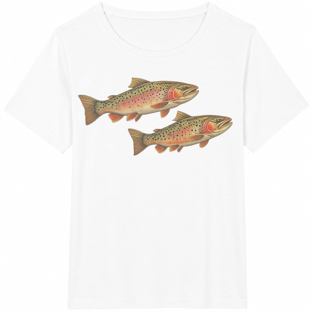 Trout 90s Fishing Cotton T-Shirt product image 2