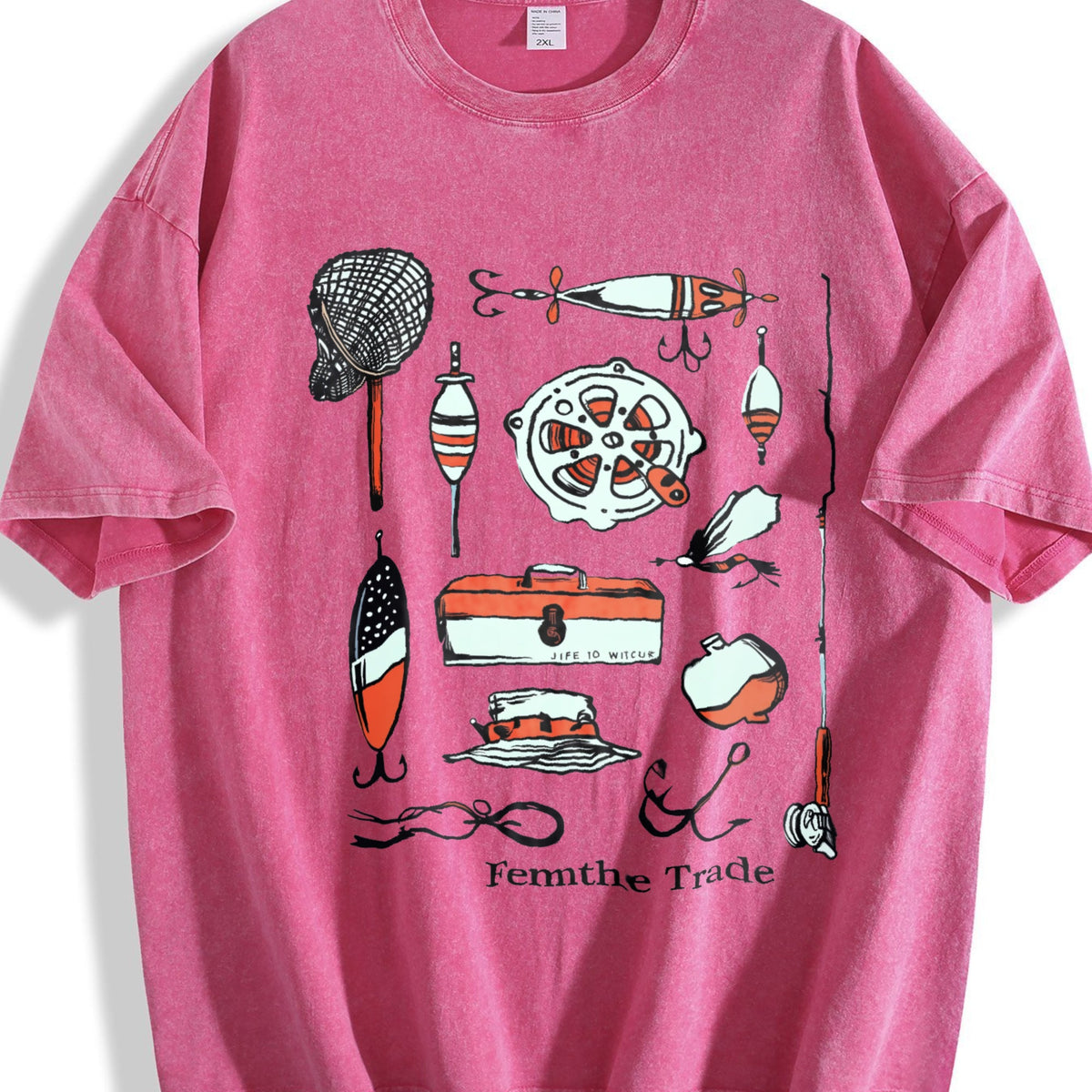 Huk Fishing Tackle Muscle Vintage Washed T-Shirt product image 7