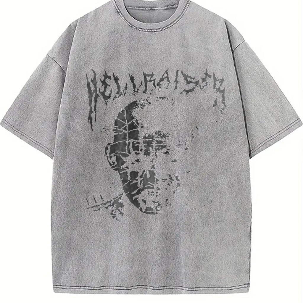 Hellraiser Horror Vintage Washed T-Shirt product image 5