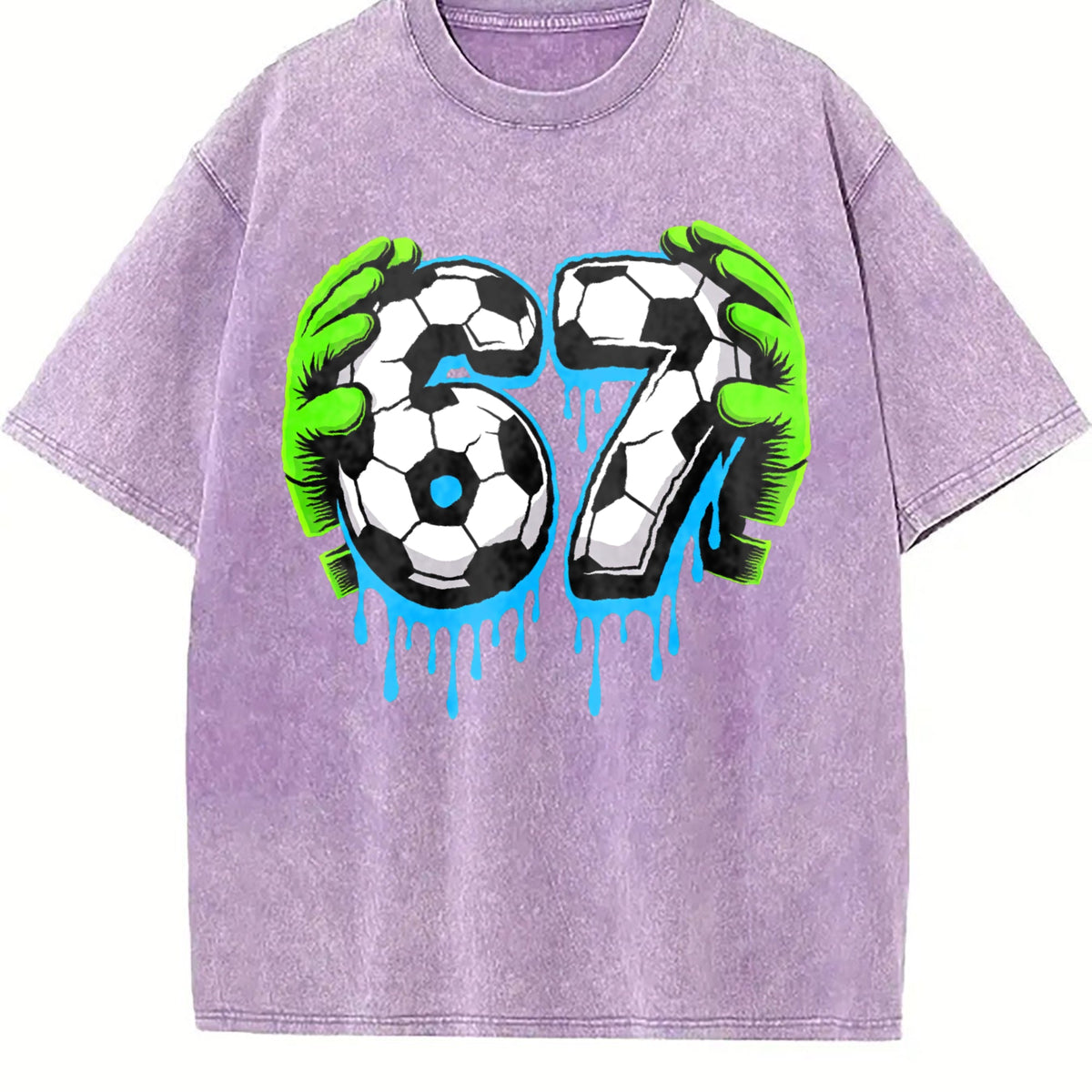 Global Soccer Fan Vintage Washed T-Shirt product image 6