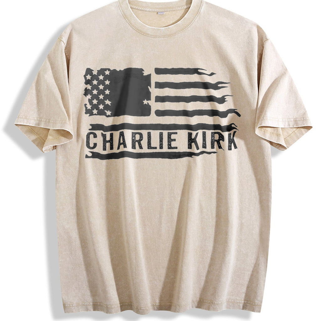 American Patriot Vintage Washed T-Shirt product image 1