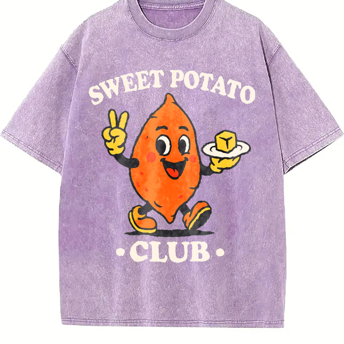 Sweet Potato Club Mascot Vintage Washed T-Shirt product image 6