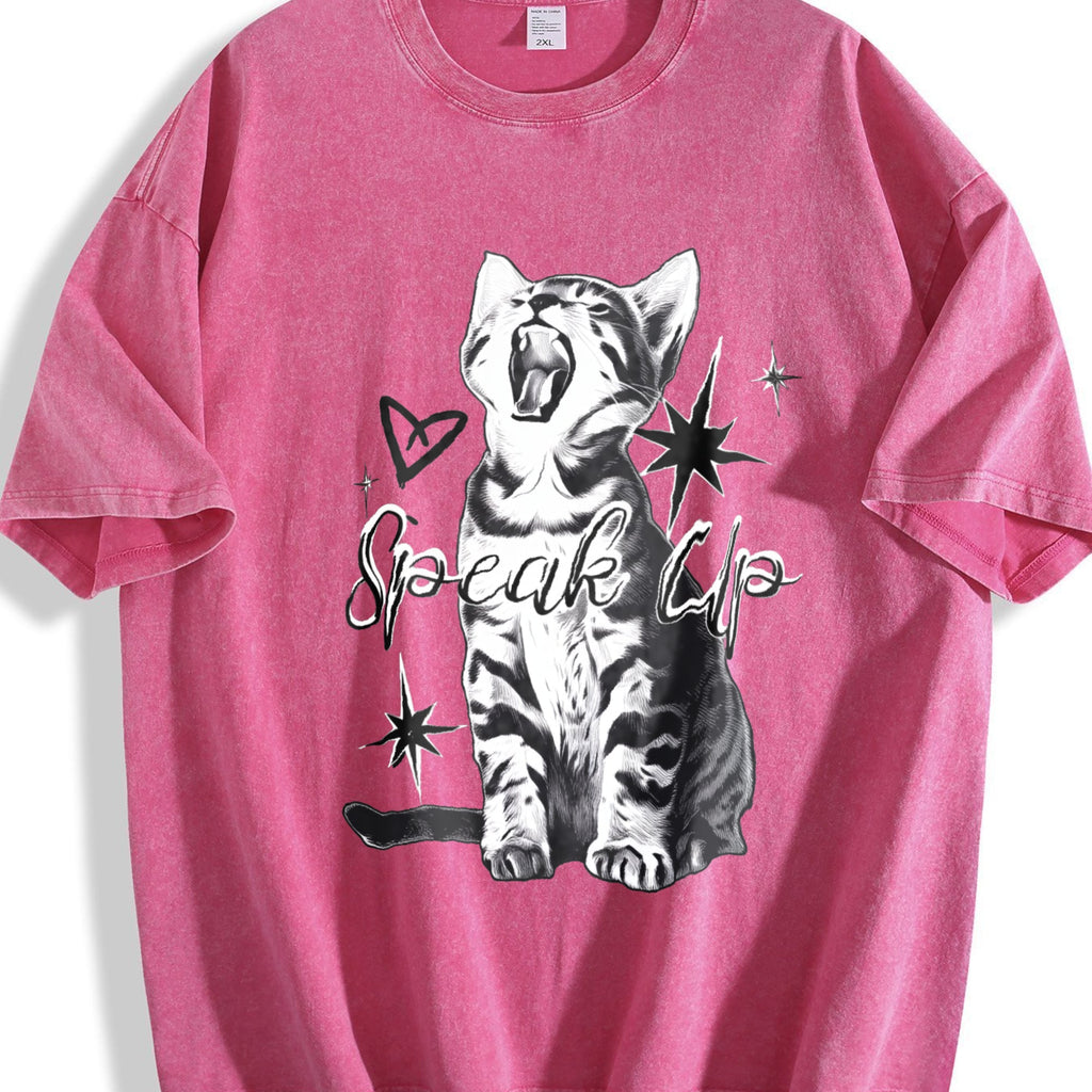 Grunge Punk Vintage Washed T-Shirt product image 7