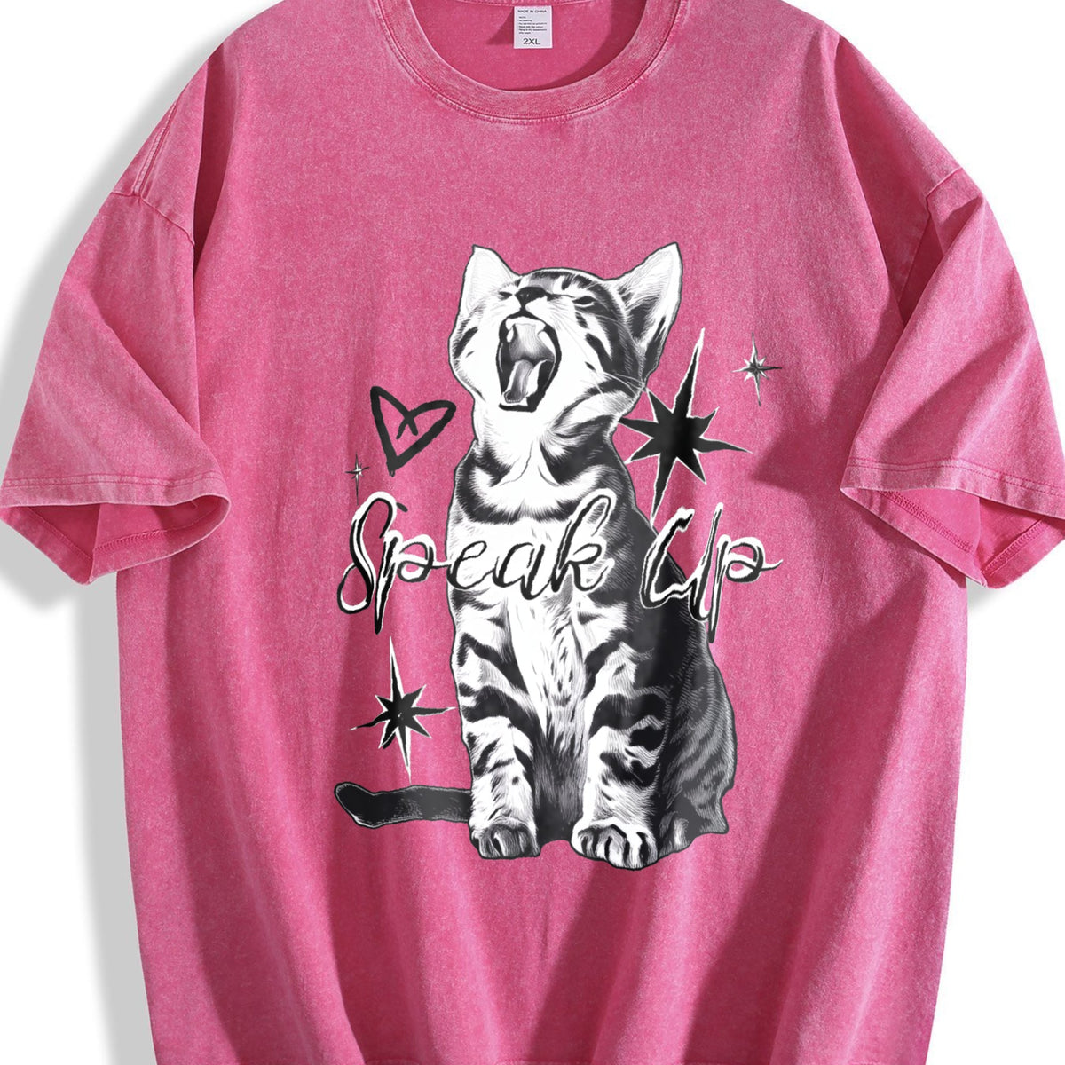 Grunge Punk Vintage Washed T-Shirt product image 7