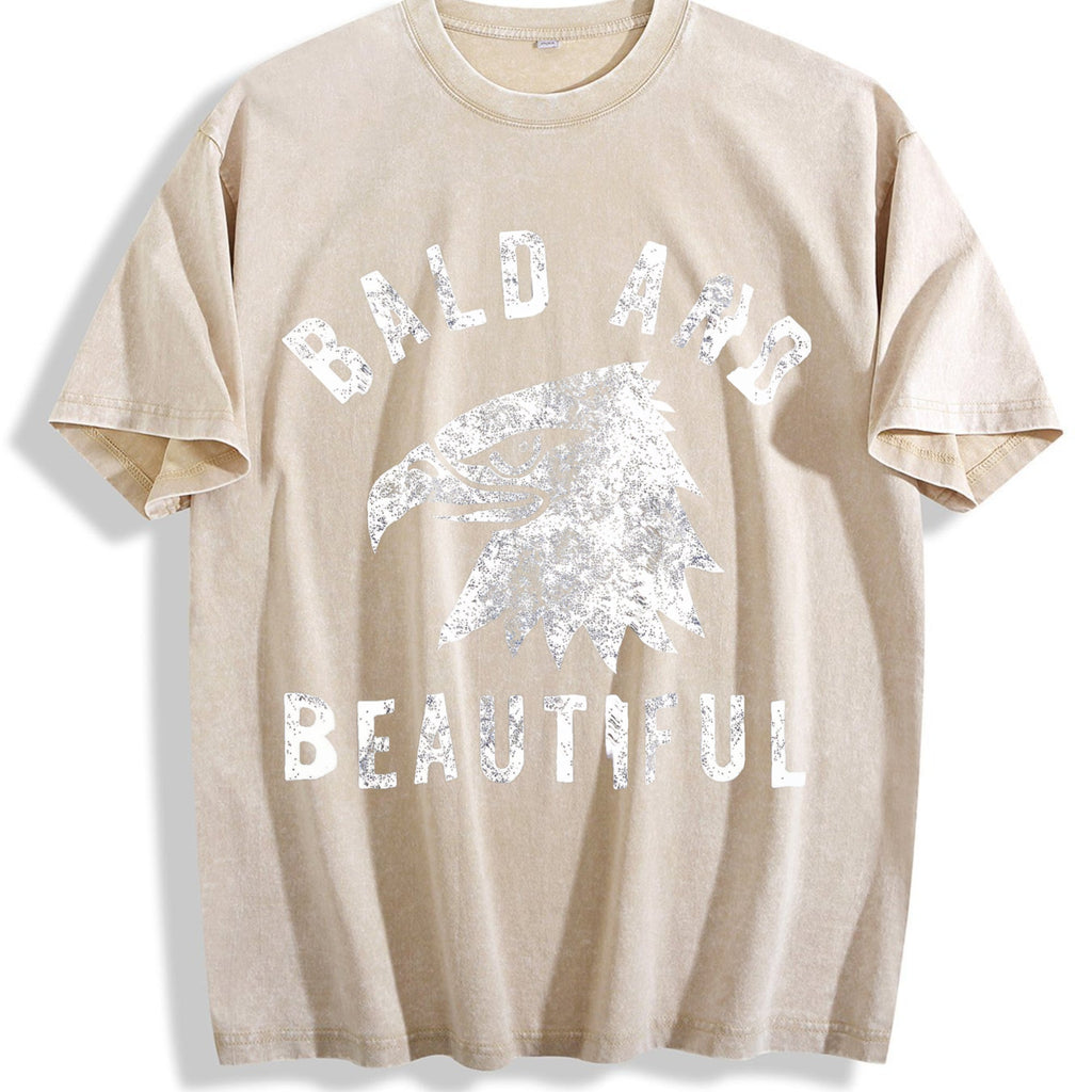 Bald And Beautiful Funny Sarcastic Eagle Fourth Vintage product image 1