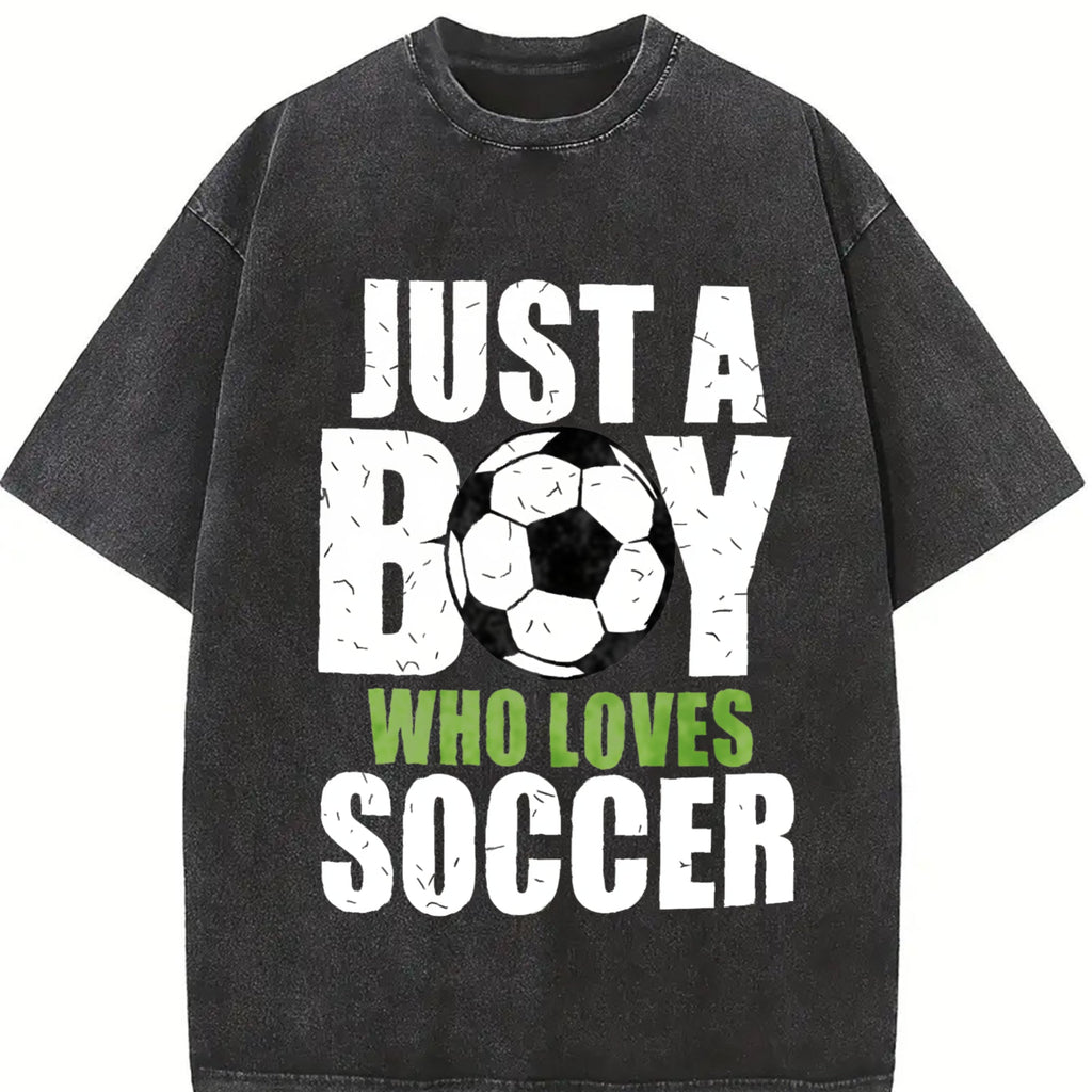Global Soccer Fan Vintage Washed T-Shirt product image 2
