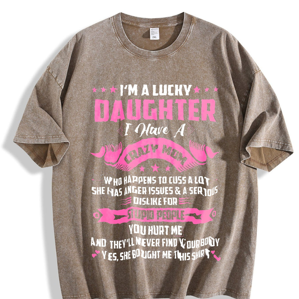 Lucky Daughter Vintage Washed T-Shirt product image 3