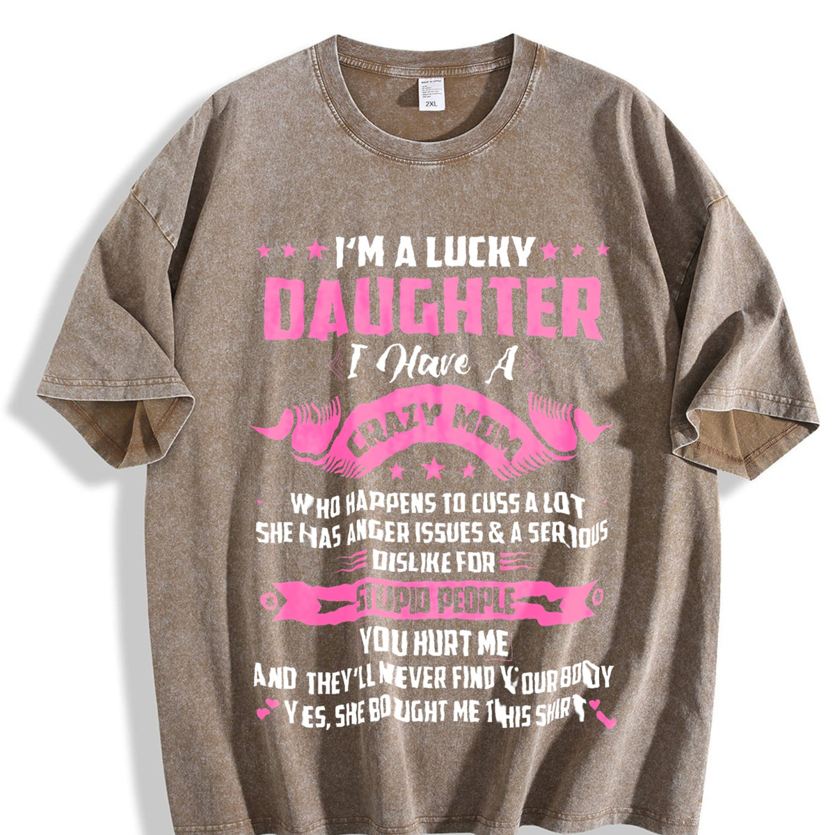 Lucky Daughter Vintage Washed T-Shirt product image 3