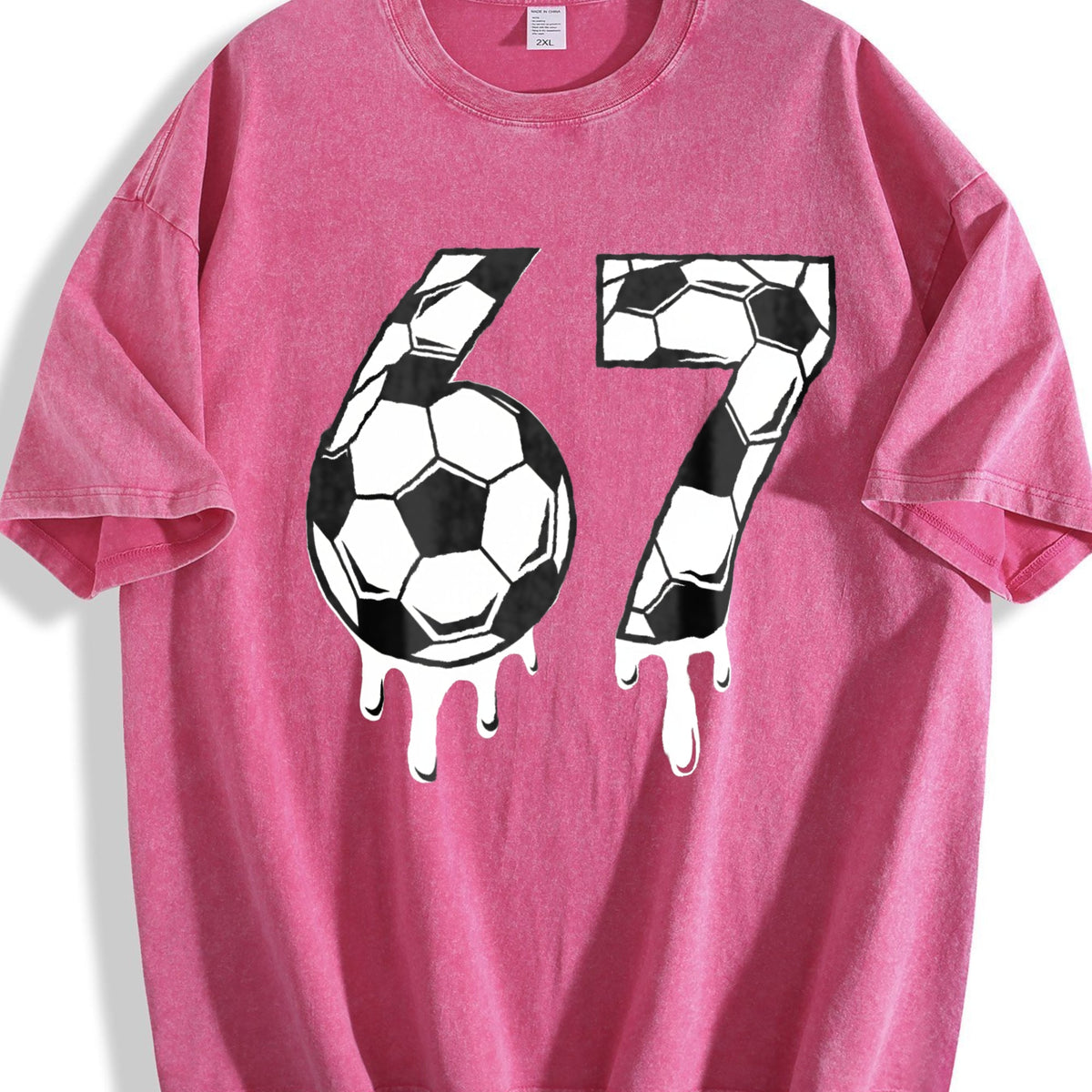 Global Soccer Fan Vintage Washed T-Shirt product image 7