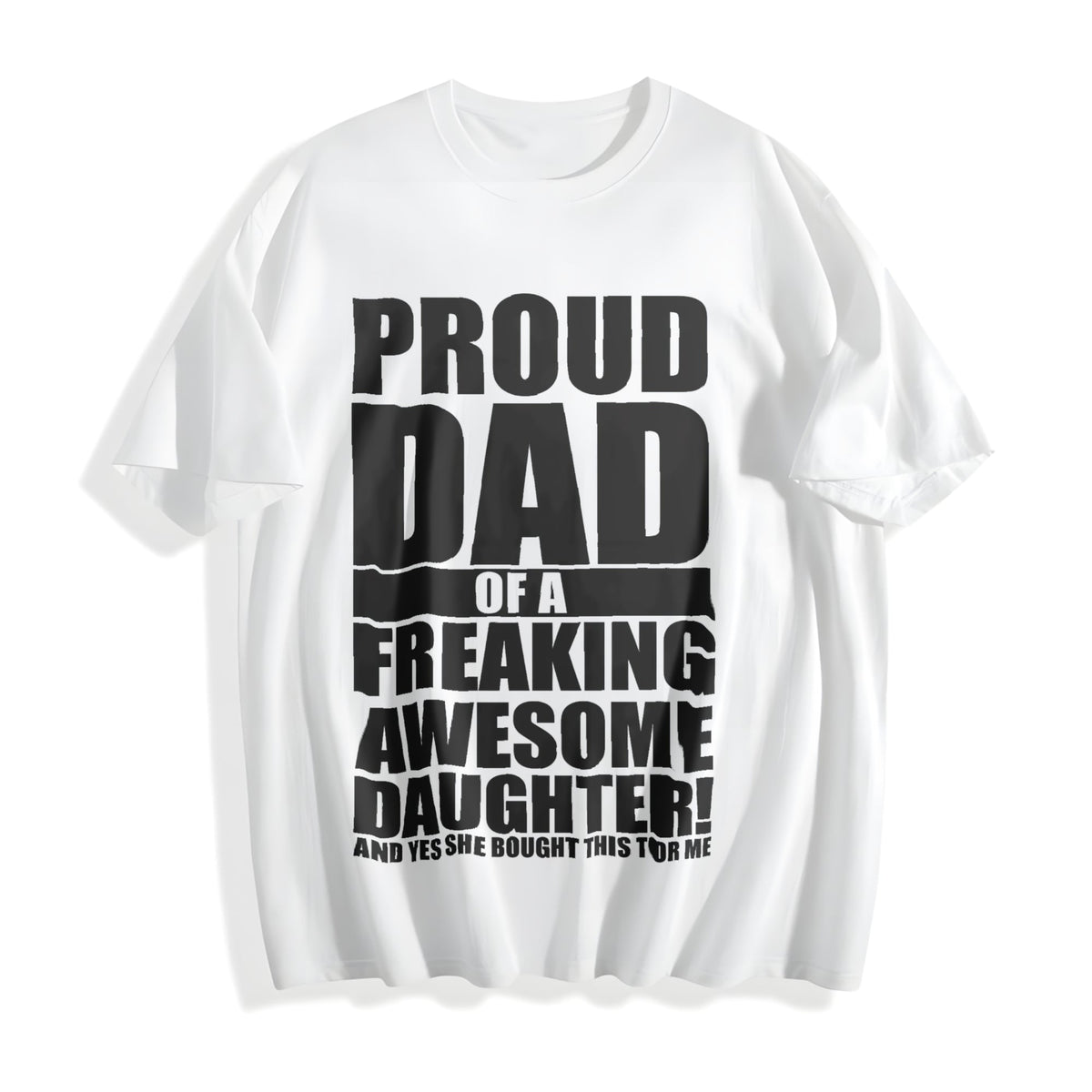 Proud Dad Of A Freaking Awesome Daughter Funny Fathers Day product image 2