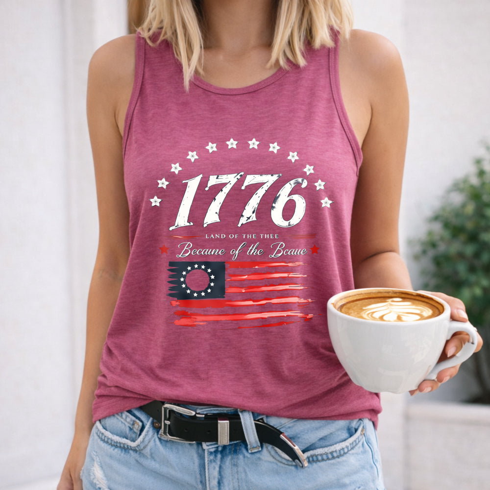 Land Of The Free Women's Tank Top