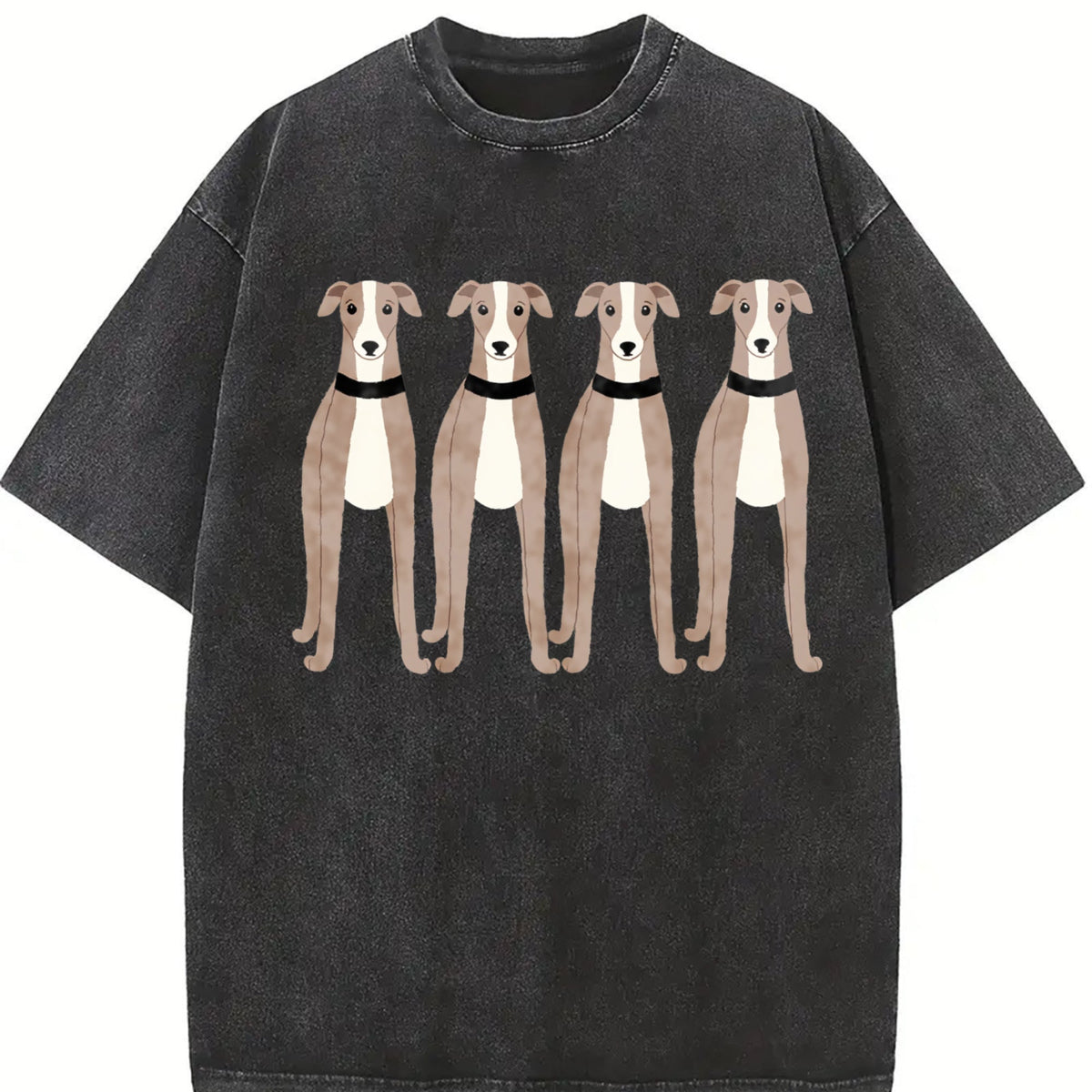 Greyhound Lover Vintage Washed T-Shirt product image 2