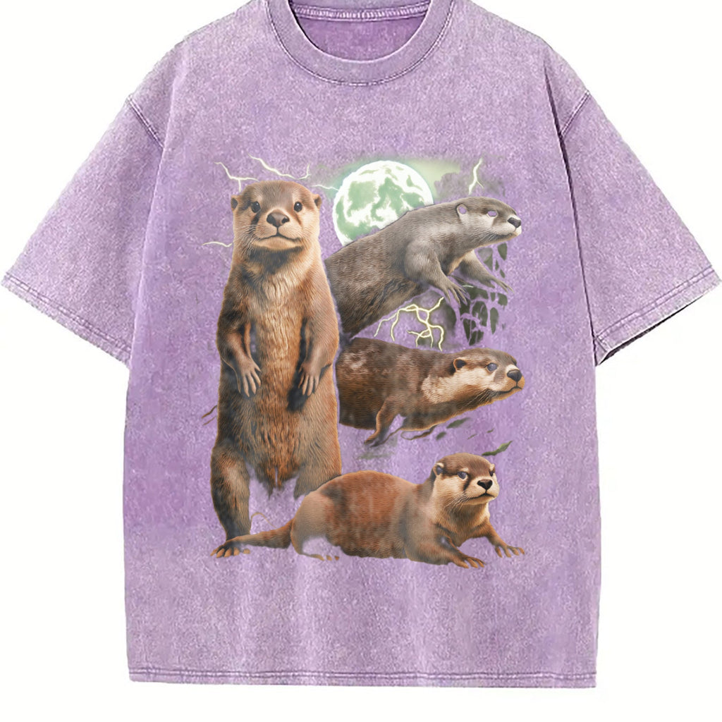 Otters 90s Vintage Washed T-Shirt product image 6
