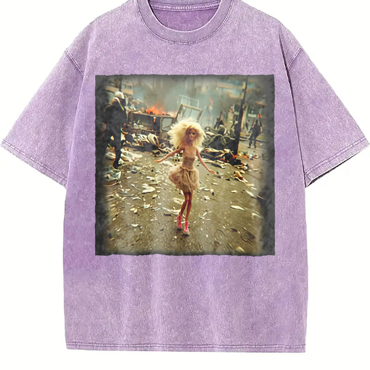Doll in a Messy Room Vintage Washed T-Shirt product image 6