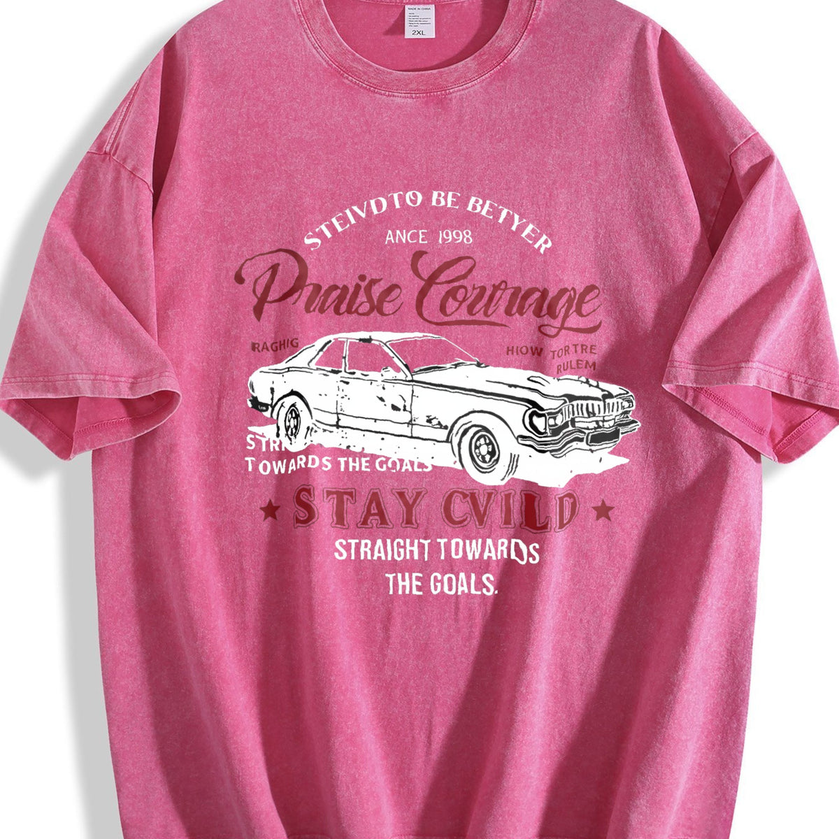 Race Car Praise Courage Stay Wild Racing Letter White product image 7