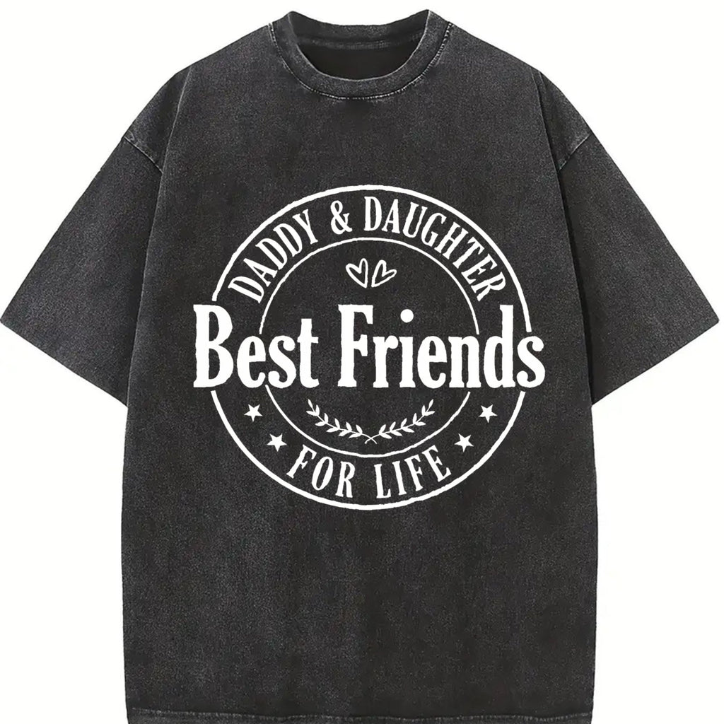 Daddy Daughter Vintage Washed T-Shirt product image 2