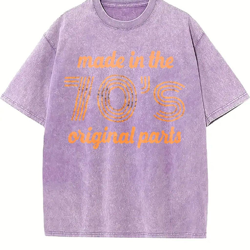Made In The 70s Original Parts Funny Age Birthday Vintage product image 6