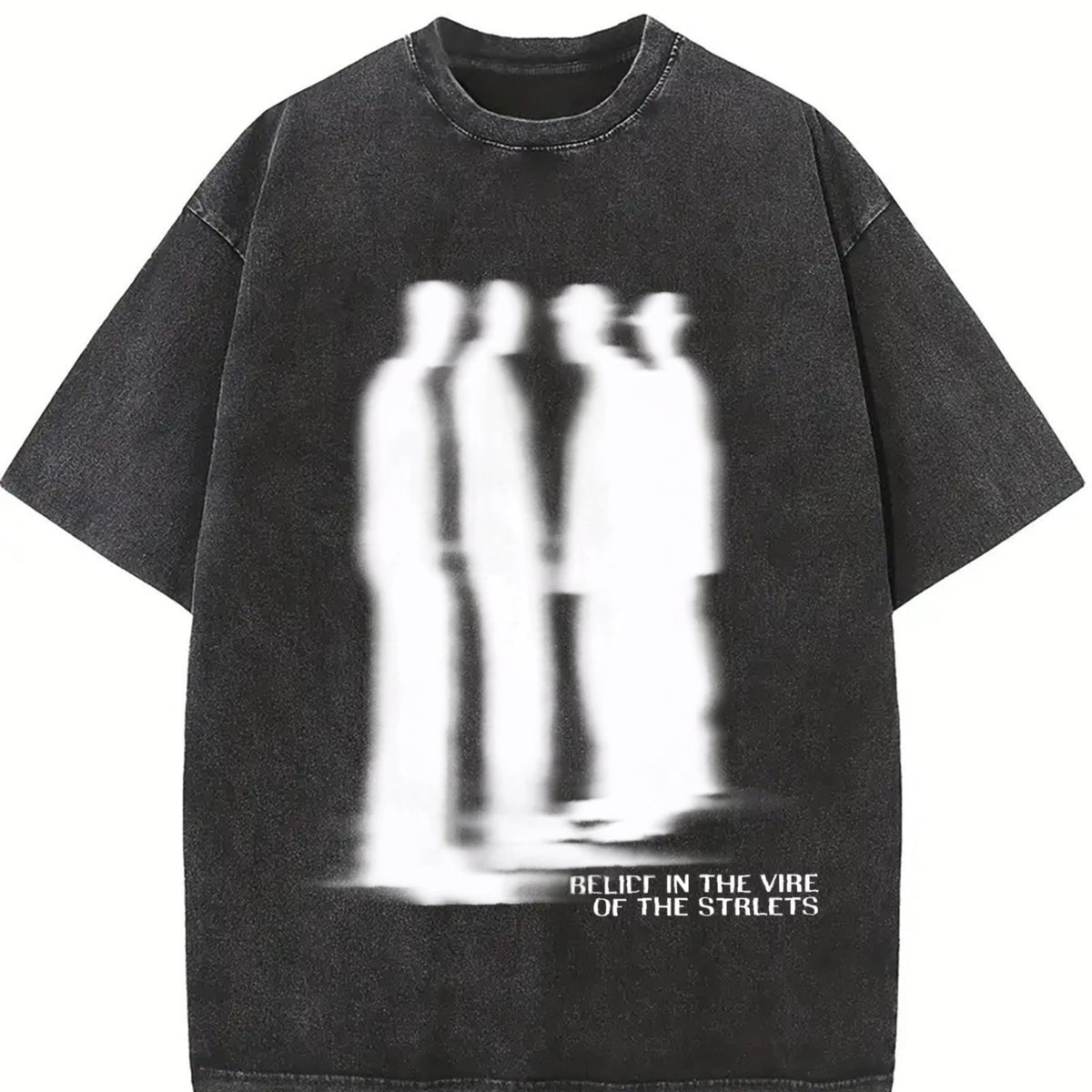 Atmosphere Virtual Shadow Characters Vintage Washed T-Shirt product image 2