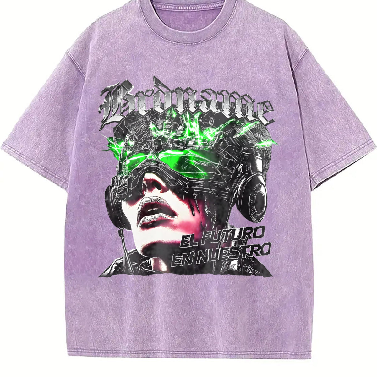 Cyberpunk Futuristic Character El Futuro En Nuestro Vintage product image 6