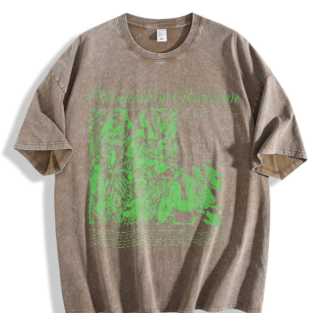 Philodendron Gloriosum Vintage Washed T-Shirt product image 3