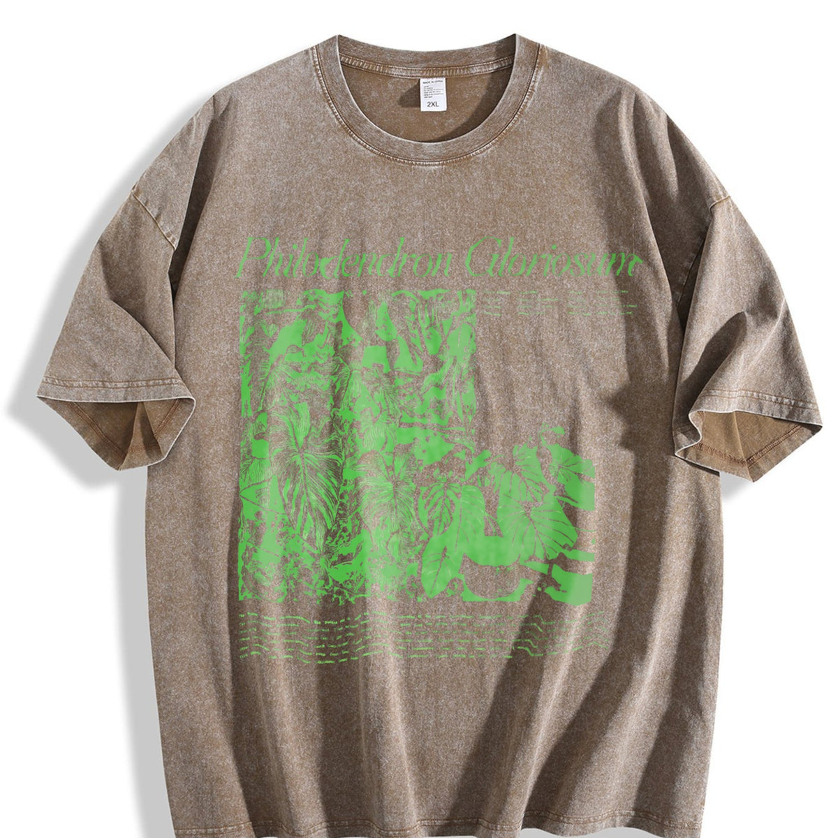Philodendron Gloriosum Vintage Washed T-Shirt product image 3