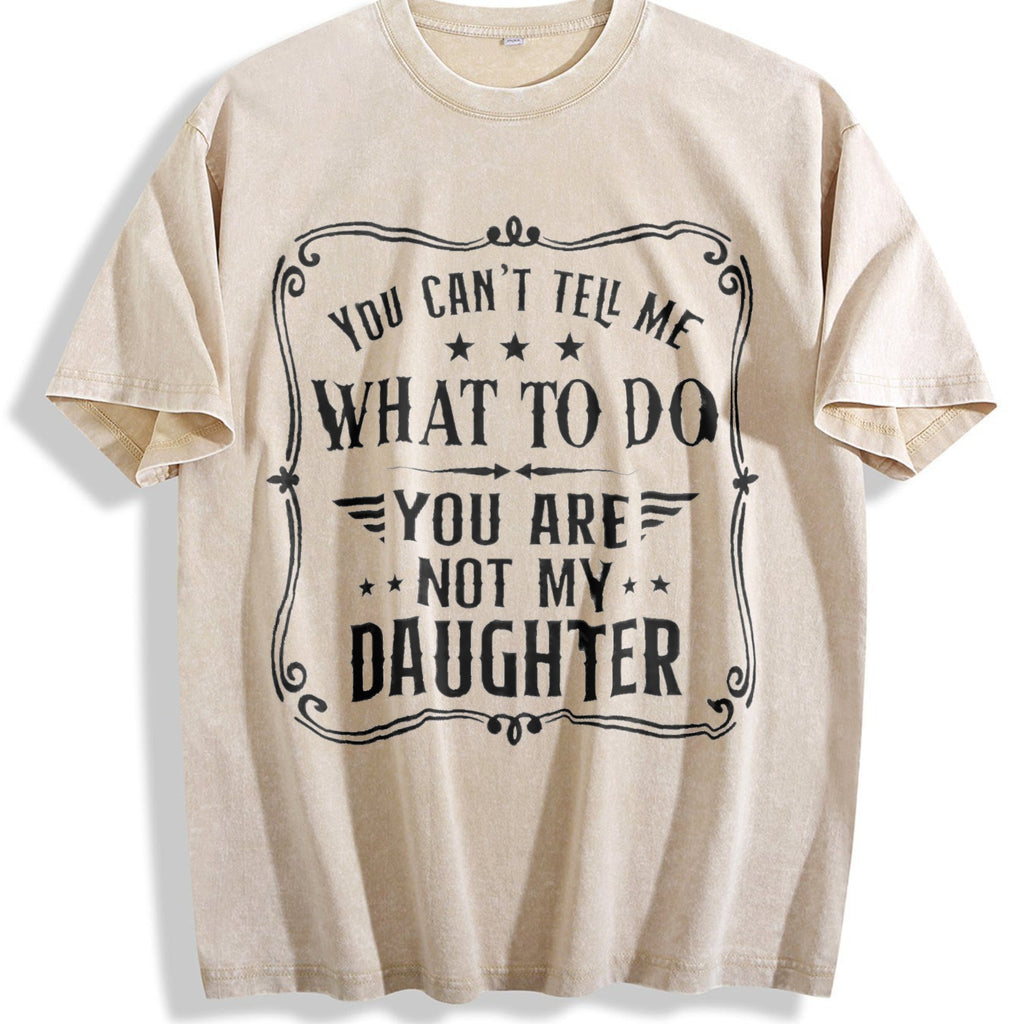 You Can't Tell Me What To Do Vintage Washed T-Shirt product image 1