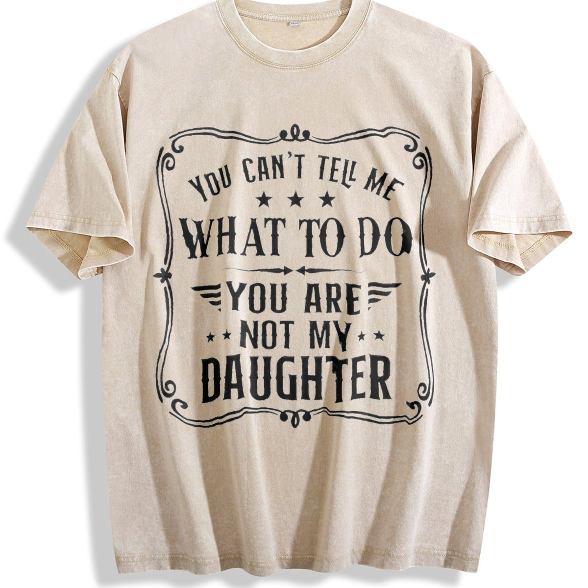 You Can't Tell Me What To Do Vintage Washed T-Shirt product image 1