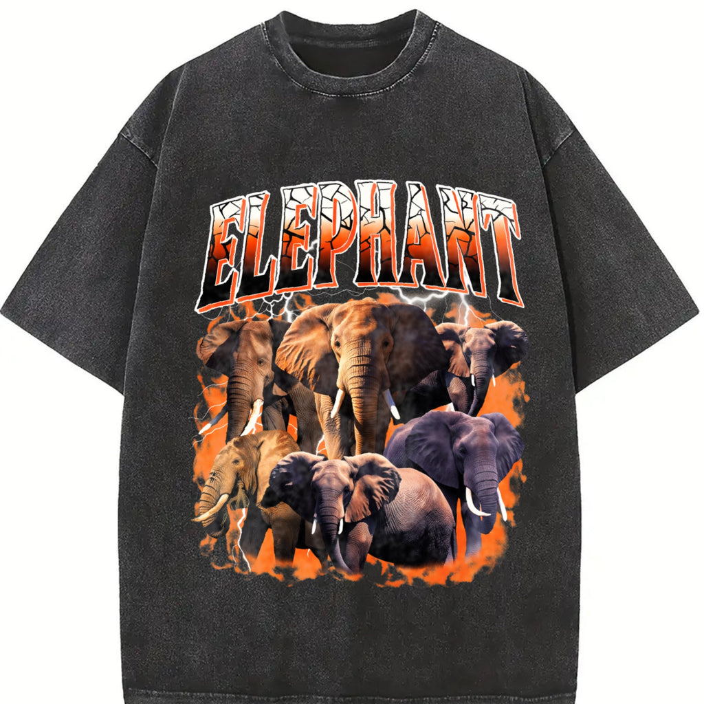 Elephant Vintage Washed T-Shirt product image 2