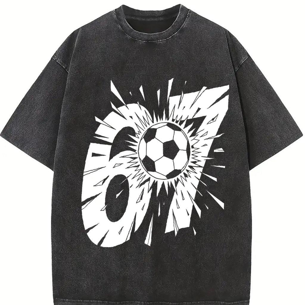 Global Soccer Fan Vintage Washed T-Shirt product image 2