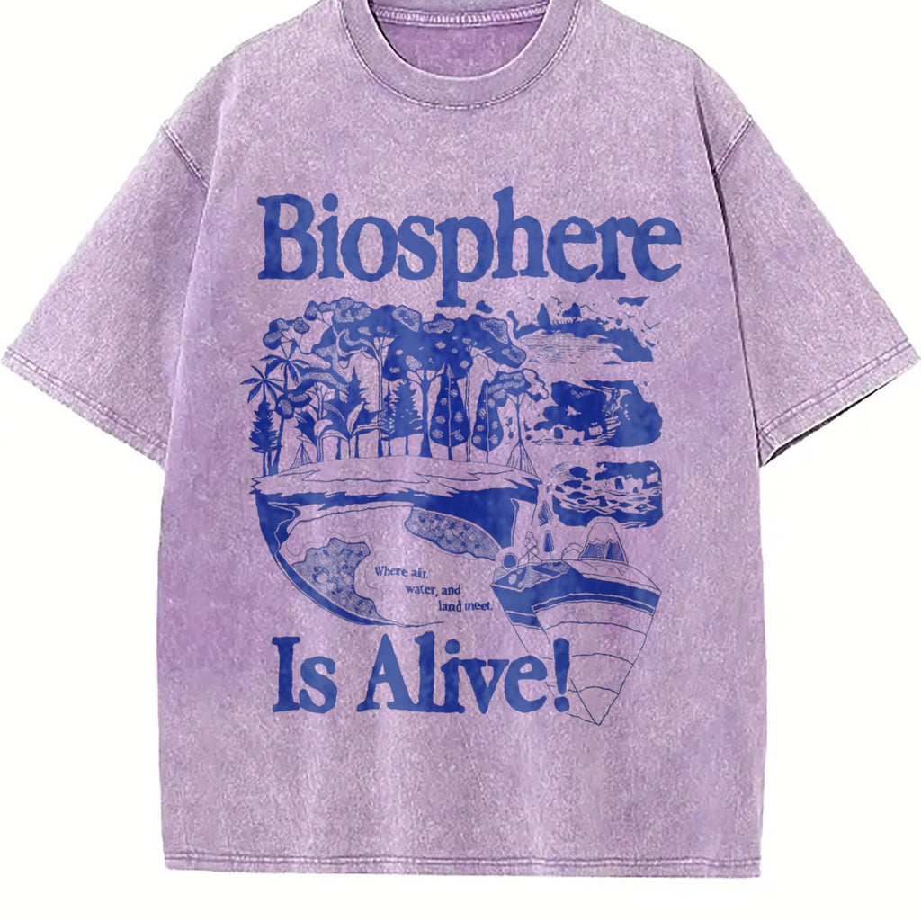 Biosphere Science Vintage Washed T-Shirt product image 6