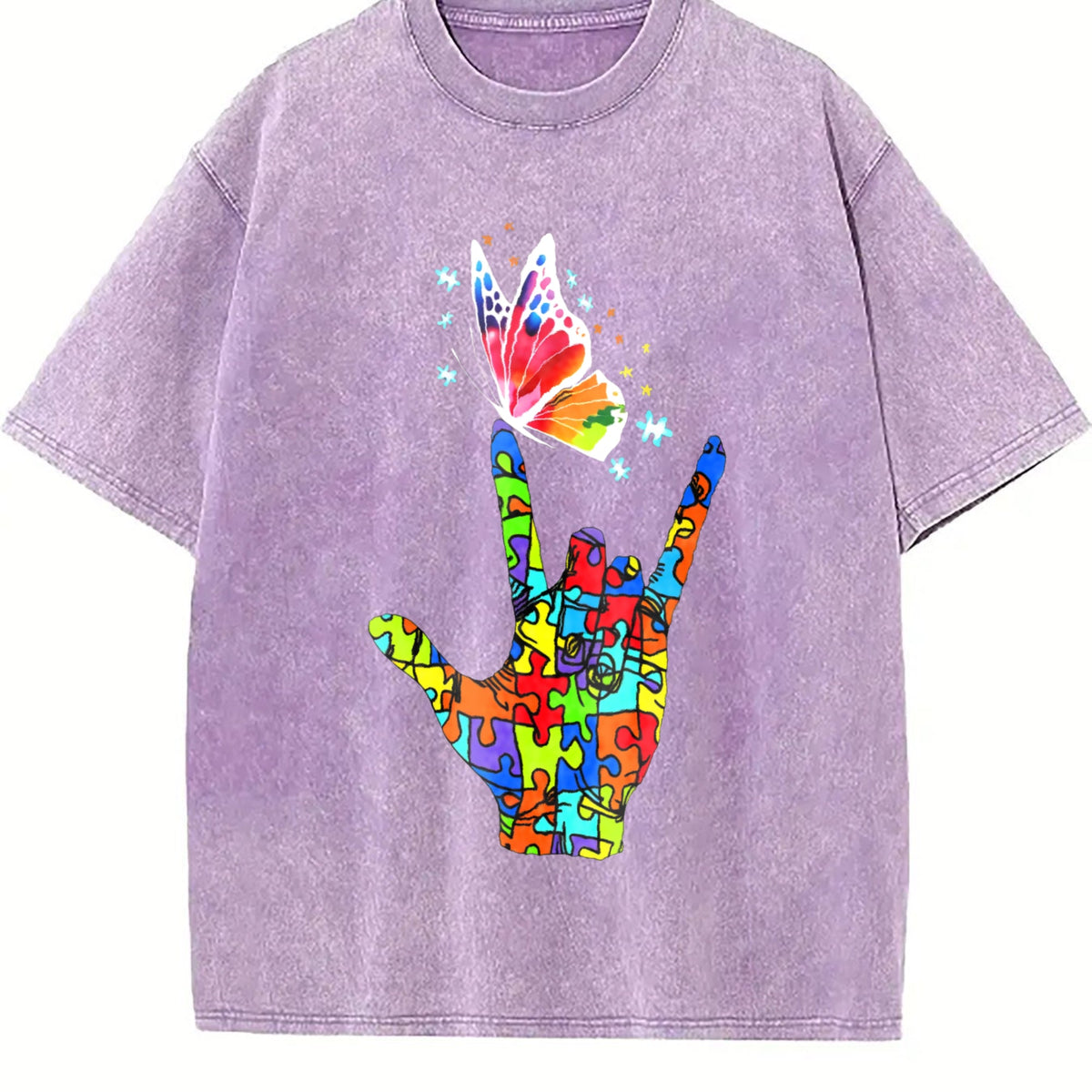 Autism Awareness Advocate Hand-drawn Feel Relaxed Vintage product image 6