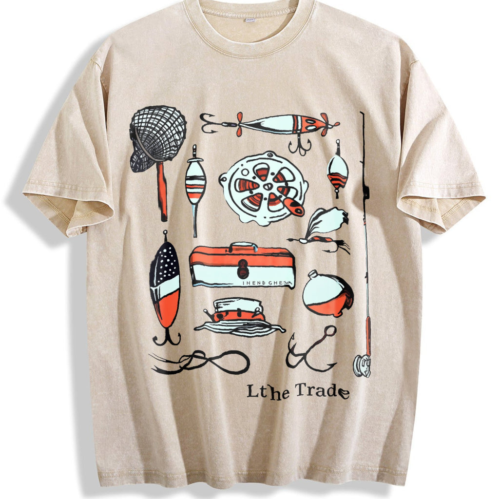 Huk Fishing Tackle Muscle Vintage Washed T-Shirt product image 1