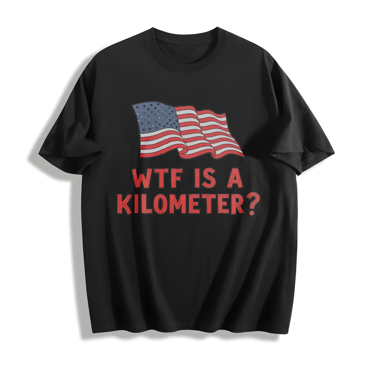 WTF Is A Kilometer Y2K Baby Cotton T-Shirt product image 1