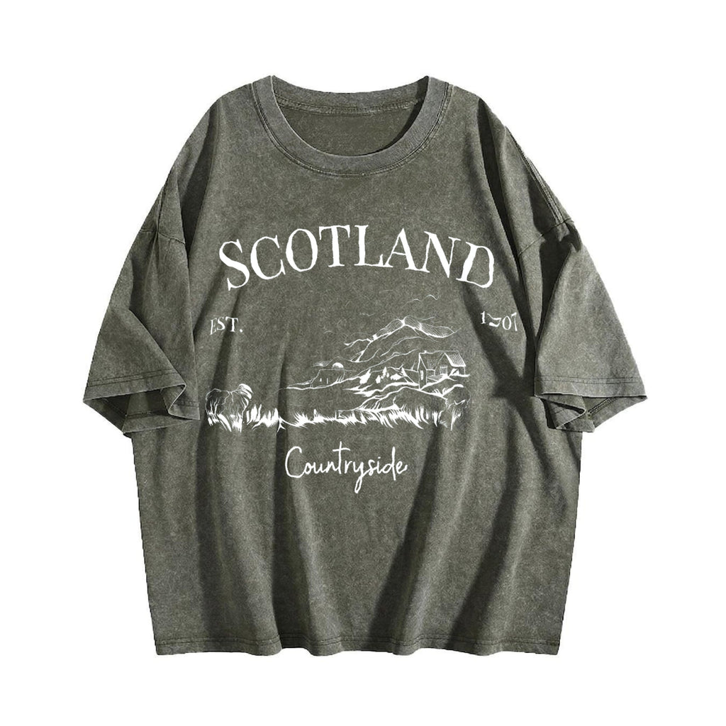 Scotland Vintage Washed T-Shirt product image 4