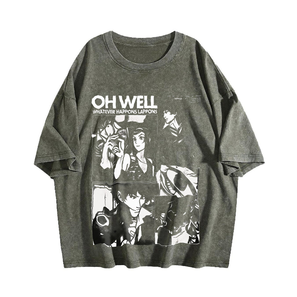 Cowboy Bebop Vintage Washed T-Shirt product image 4