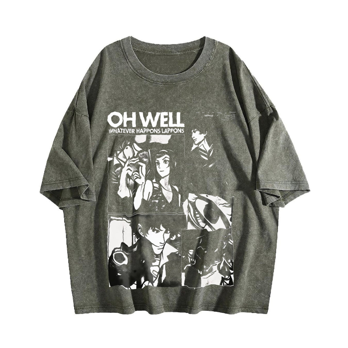 Cowboy Bebop Vintage Washed T-Shirt product image 4