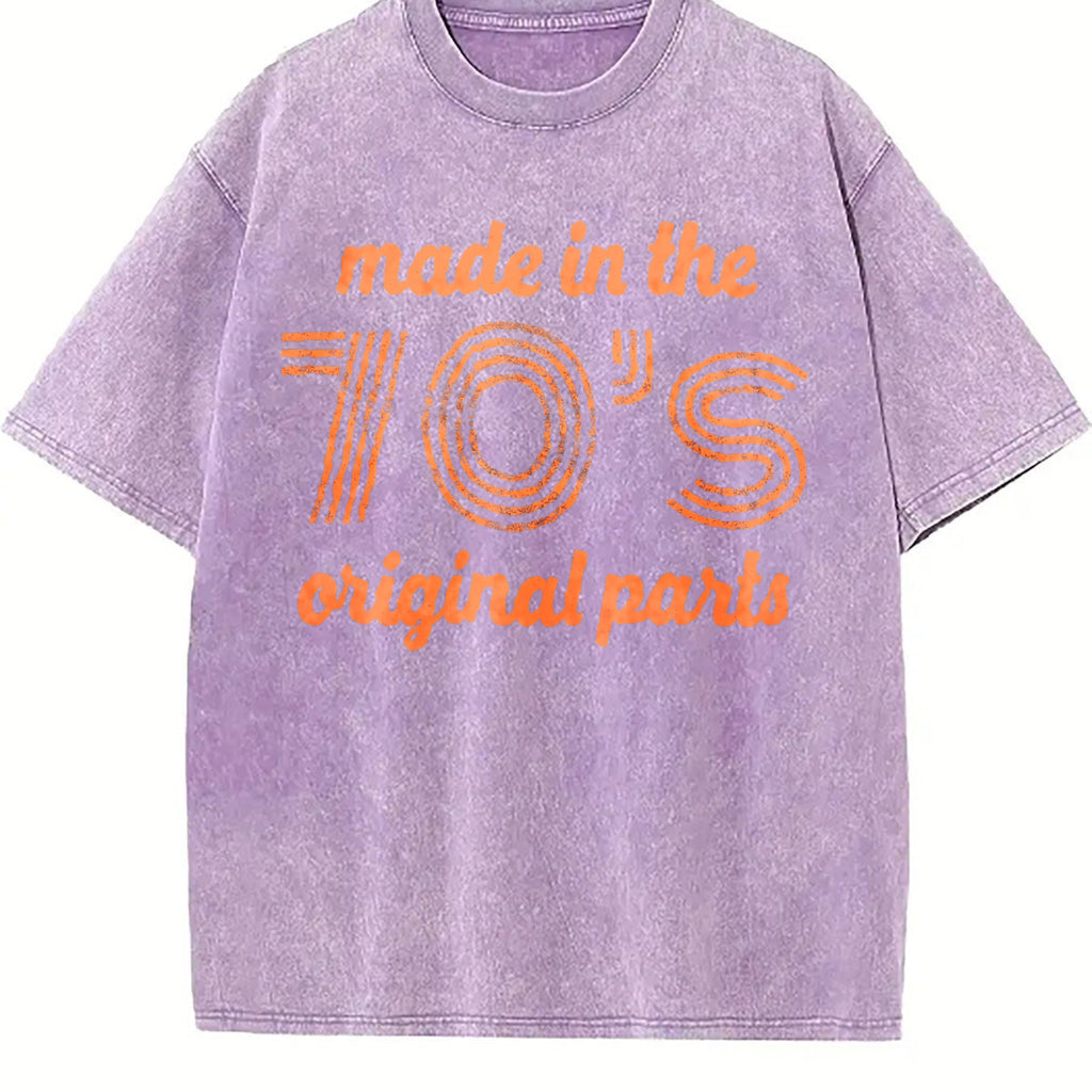 Made In The 70s Original Parts Funny Age Birthday Vintage product image 6