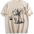 Angel Kitten Vintage Washed T-Shirt product image 1