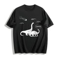 Santa Dinosaurs Funny Xmas Dino Meteor Extinction Joke For product image 1