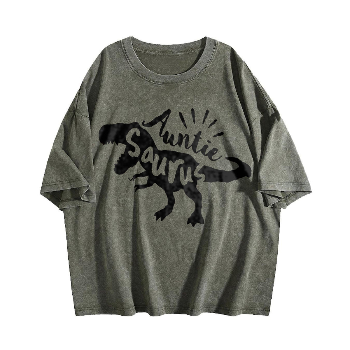 Auntie Saurus Vintage Washed T-Shirt product image 4