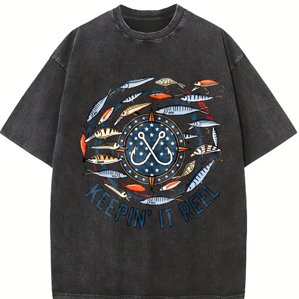 Fish Eye Boxy Y2K Aesthetic Old School Summer Vibes Vintage product image 2
