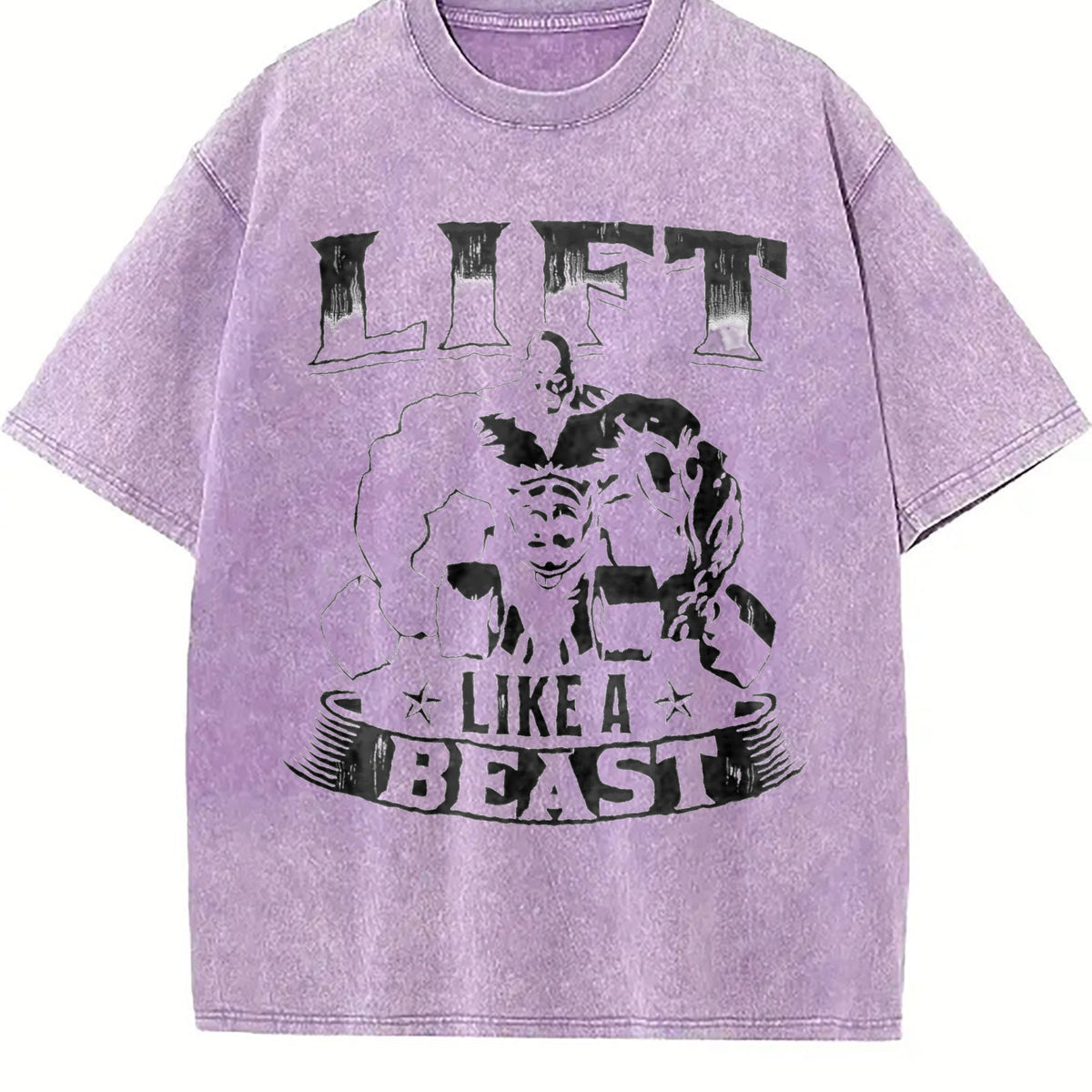 Lift Like A Beast' Vintage Washed T-Shirt product image 6
