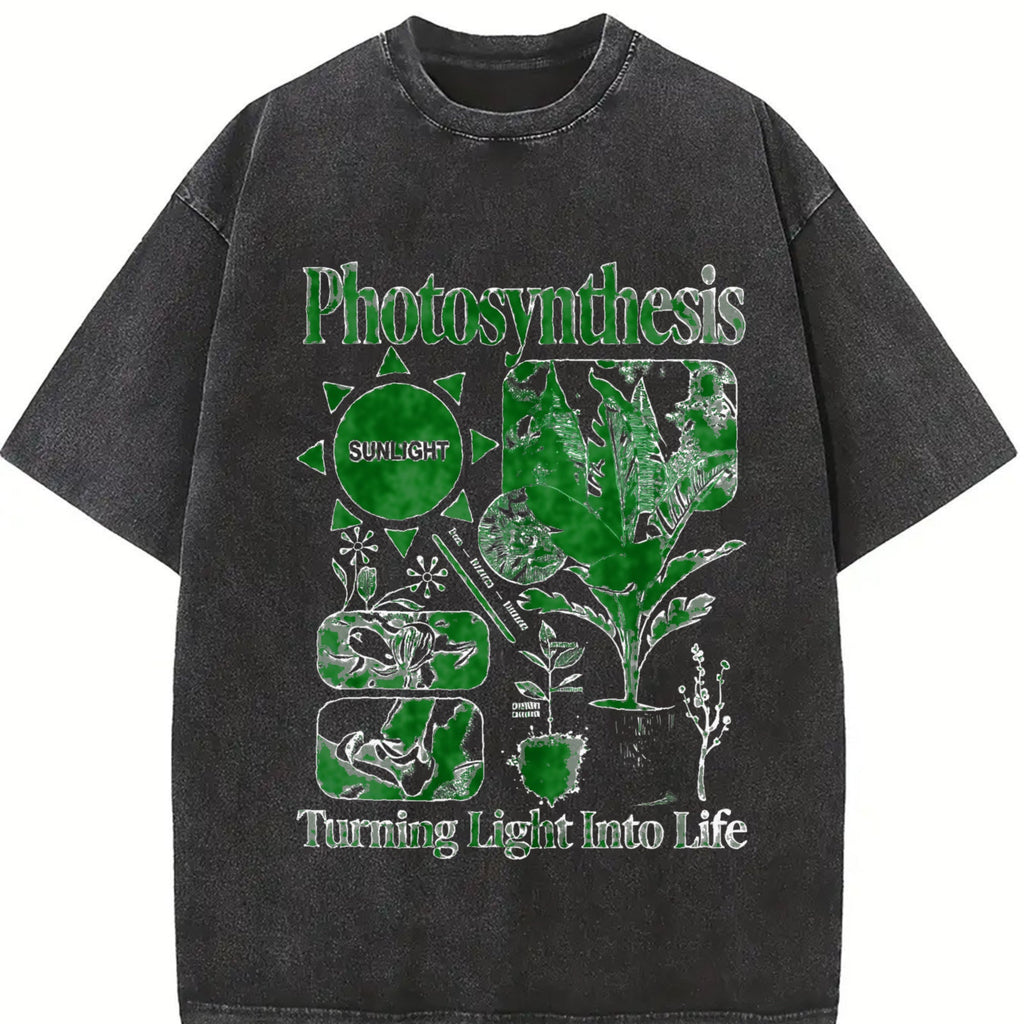 Photosynthesis Vintage Washed T-Shirt product image 2