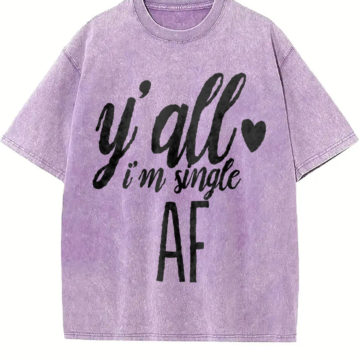 I'm Single Funny Y'all I'm Af I'm Af Vintage Washed T-Shirt product image 6
