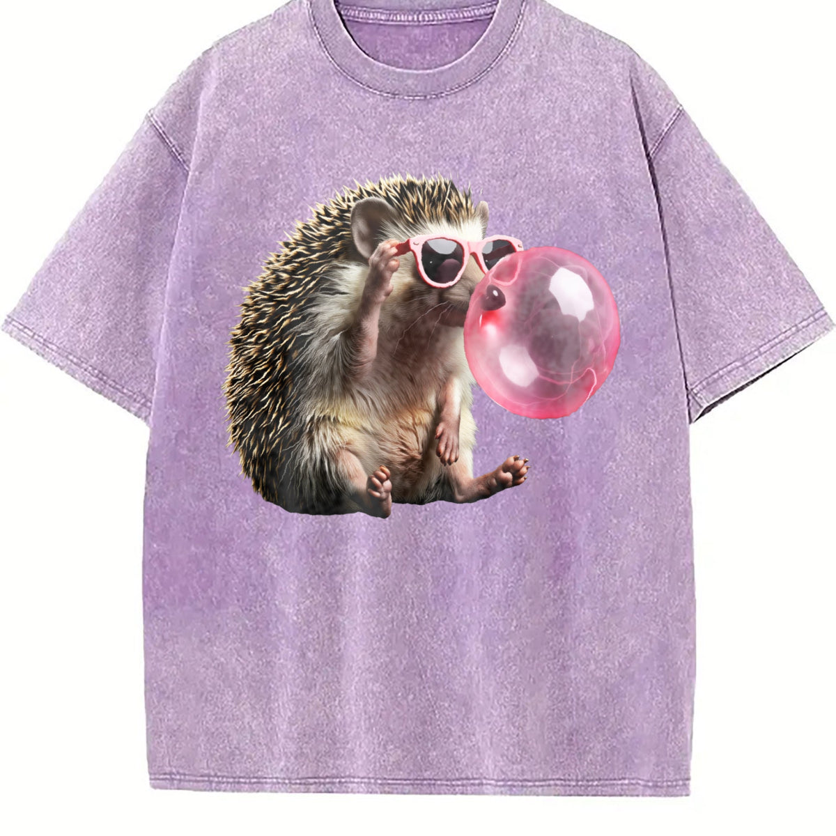 Grunge Vibes For Explorers: Hedgehog In Pink Shades Vintage product image 6